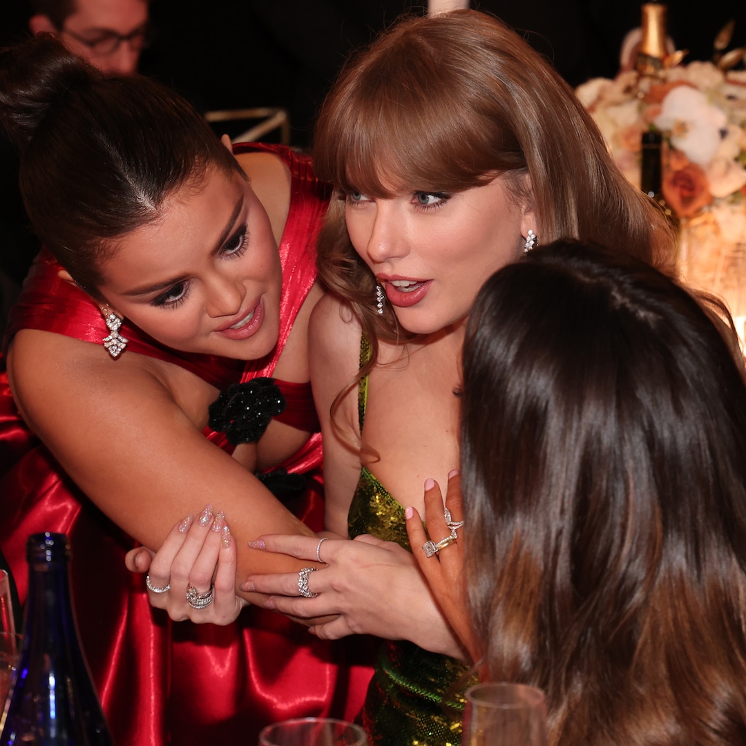 Taylor Swift & Selena Gomez’s Conversation at Golden Globes Goes Viral
